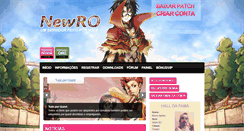 Desktop Screenshot of newro.com.br